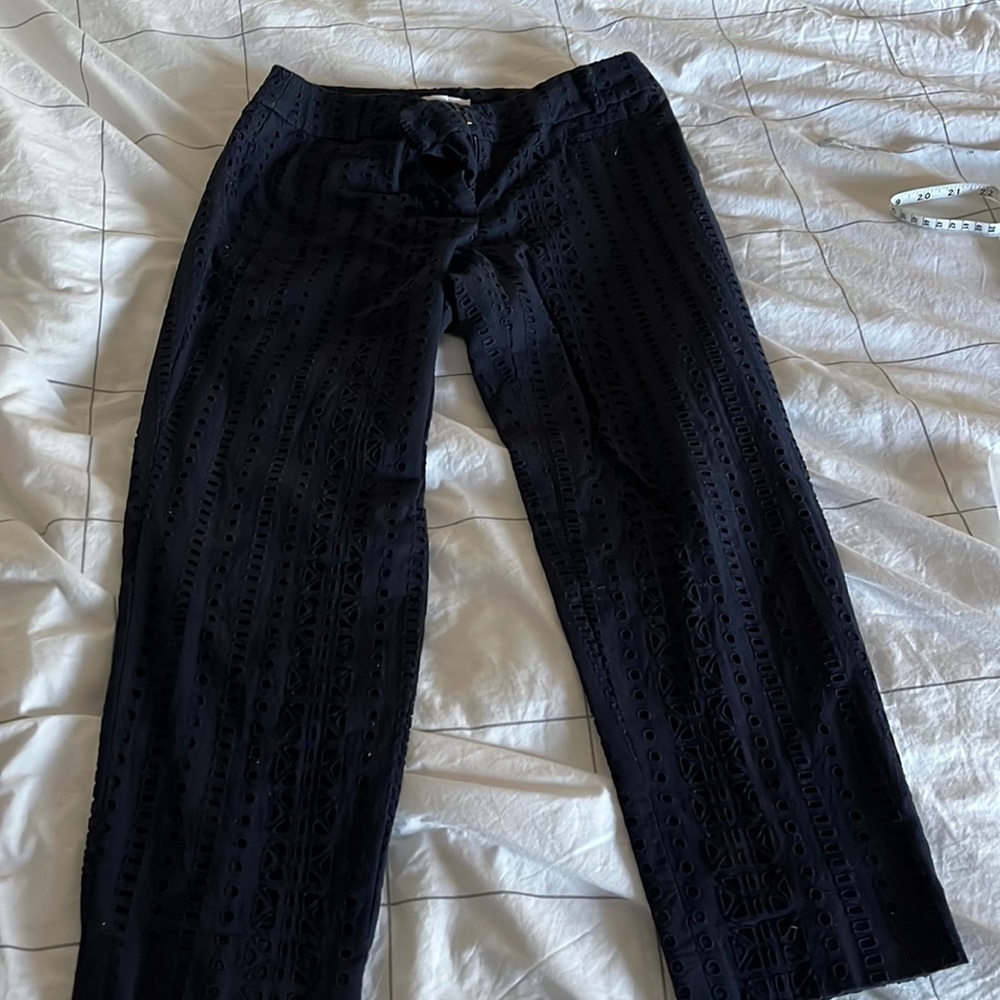 Ann Taylor loft navy blue pants